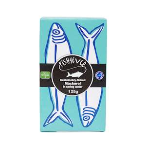 Scottish Mackerel in spring water - 125g