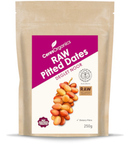 Health food wholesaling: Organic RAW Pitted Dates - 250g