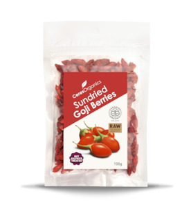 Organic Sundried Goji Berries - 100g