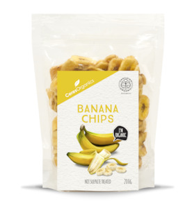 Health food wholesaling: Organic Banana Chips - 200g