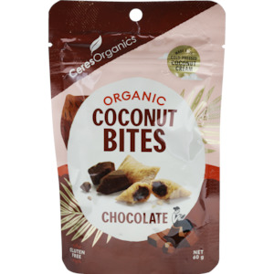 Organic Coconut Bites, Original Chocolate - 60g