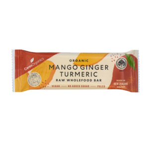 Mango Ginger Turmeric Raw Wholefood Bar - 50g