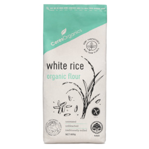 Health food wholesaling: Organic White Rice Flour - 800g