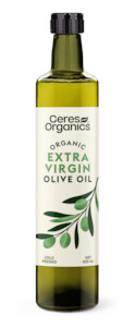 Organic Olive Oil, Extra Virgin Cold-Pressed - 500ml