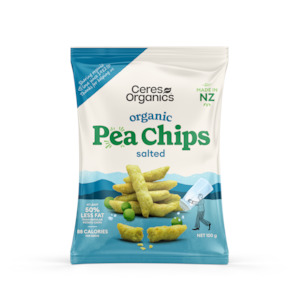 Organic Pea Chips, Salted - 100g