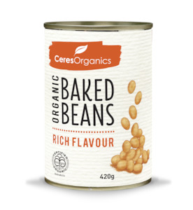 Organic Baked Beans, Rich Flavour - 420g