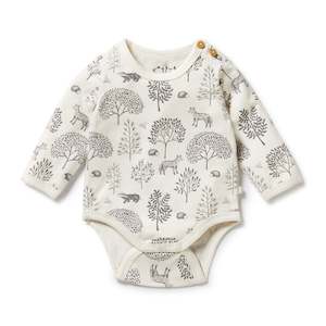 Wilson & Frenchy Woodland Organic Bodysuit