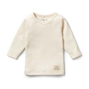 Wilson & Frenchy Ecru Organic Cotton Top