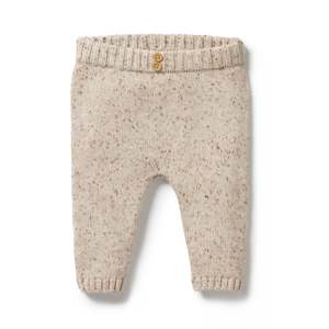 Wilson & Frenchy Almond Fleck Knitted Legging