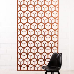 Acoustic Hanging Carved Panel