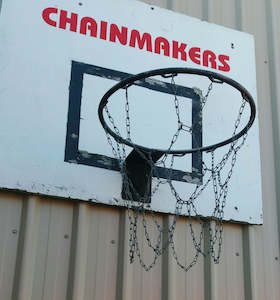 Chain basketball net