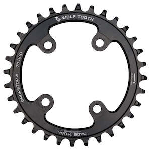 Drivetrain: 76 Bcd Drop Stop Chainring