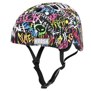 Helmets: Krash Street Writer - Youth Helmet - Neon