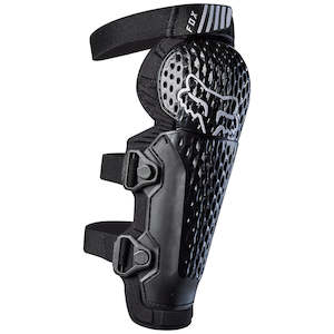 Body Armour: Fox Youth Titan Race Knee Guards Ce [Black]