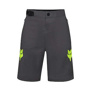 Fox Youth Ranger Shorts Taunt Lined - Dark Shadow