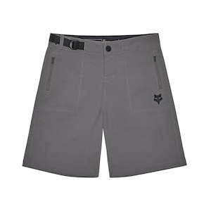 Fox Youth Ranger Shorts With Liner - Pewter