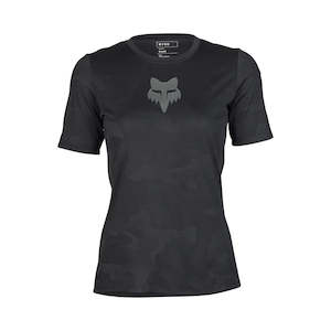 Fox Womens Ranger Tru Dri Ss Jersey - Black