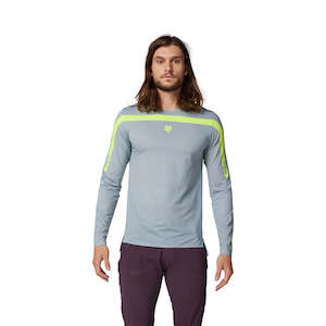 Fox Flexair Aviation Ls Race Jersey - Gunmetal