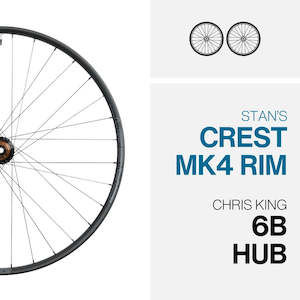 Crest Mk4 On Chris King 29" Wheelset