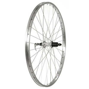 Rear 700 x 25/28 QR Alloy 7 Speed Cassette Wheel