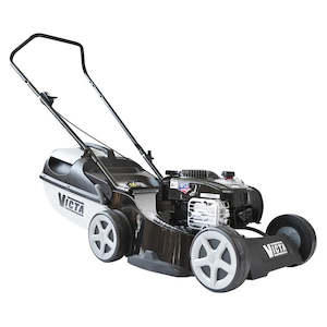 Agricultural machinery or equipment wholesaling: Victa Bronco 300E Cut & Catcher 19" Alloy Mower with 125 cc Engine