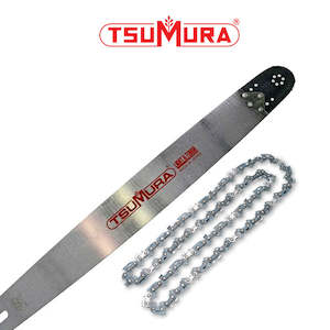 20" Tsumura Bar & Tungsten Tipped Chain for Husqvarna 262, 359, 455, 460