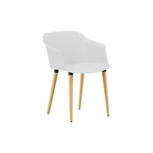 Aurora 4-Leg Timber White Shell