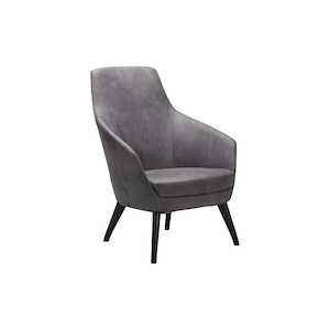 Annette Lounge Timber Black