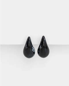 Stella and Gemma Earings Tear Drop Black