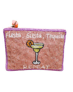 Beaded Clutch Fiesta Tequila