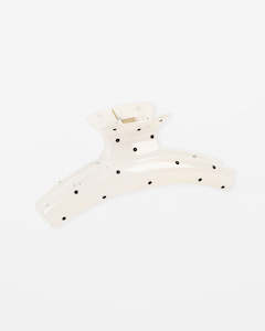 Gift: Stella and Gemma Hair Claw Oval Clear Dotty