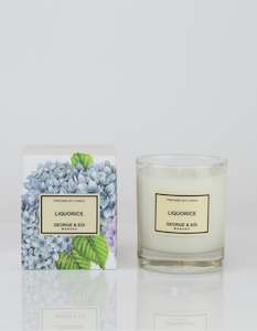 George & Edi Perfumed Candle Standard Liquorice