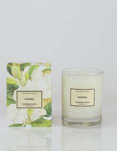 George & Edi Perfumed Candle Standard Havana