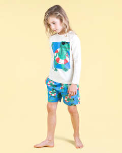 Gift: Rock Your Kid Dino Swimshorts