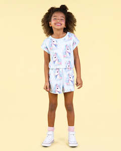 Gift: Rock Your Kid Blue Unicorn Romper