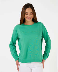 PREORDER -  Stella and Gemma Logo Mint Classic Sweatshirt - DUE END JANUARY