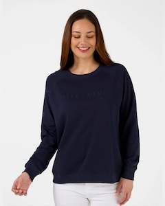 PREORDER -  Stella and Gemma Logo Navy Classic Sweatshirt - DUE END JANUARY