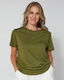 Stella and Gemma Khaki Ace T Shirt