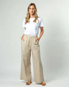 Stella and Gemma Laurel Pants Oat Marle