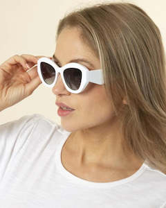 Stella and Gemma Sunglasses Thea White