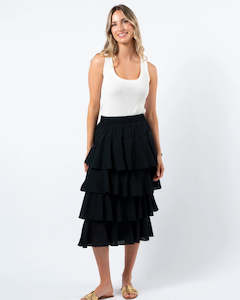 Stella and Gemma Nelly Skirt Black