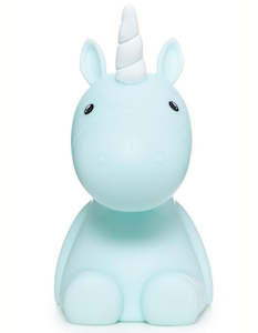 Gift: Night Light Large Unicorn Blue