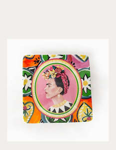 Viva La Vida Square Trinket Tray