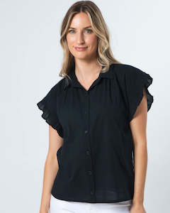 Gift: Stella and Gemma Heather Blouse Black