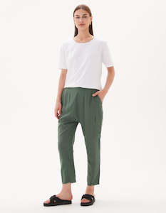 Tirelli Soft Cargo Pants Soft Emerald