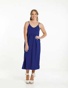 Home Lee Adaline Dress Cobalt