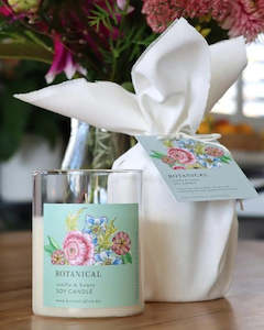 Botanical Soy Candle Vanilla and Honey