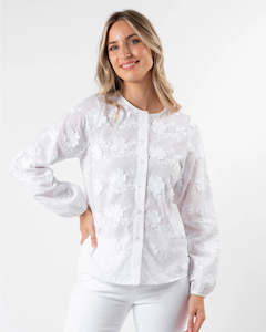 Stella and Gemma Frida Blouse White