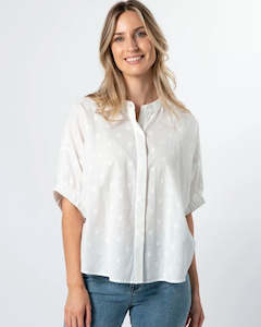 Stella and Gemma Charlie Shirt Off White