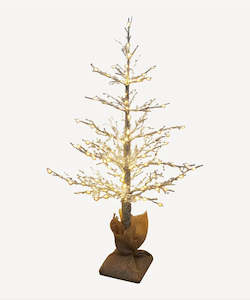 French Country Embellished Light Up Christmas Tree - Small